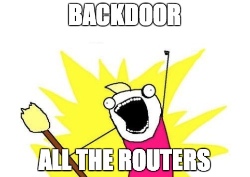 Backdoor Modules for Netgear, Linksys, and Other Routers