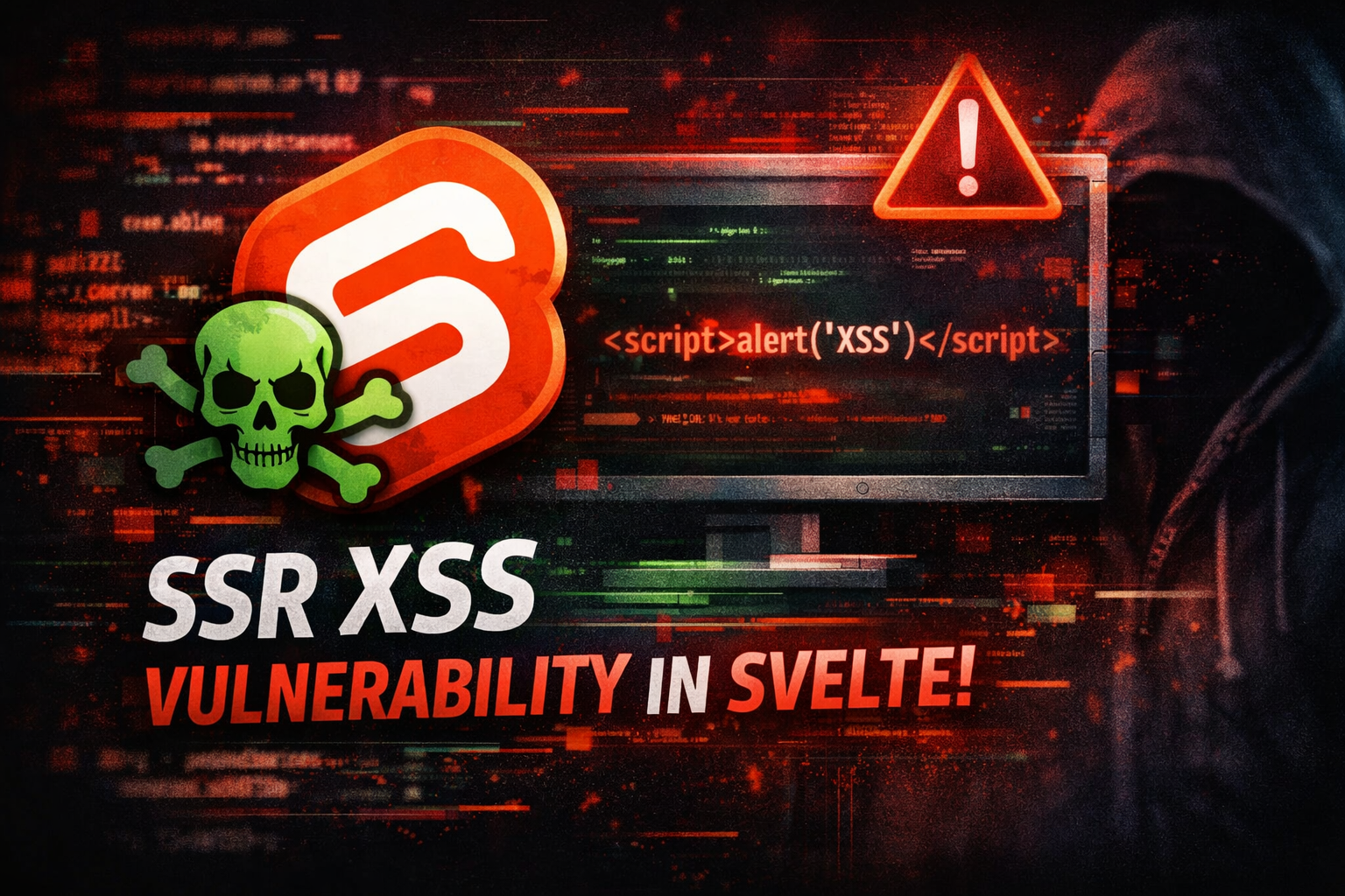 Finding a Svelte SSR XSS via Unsanitized idPrefix in HTML Comment Markers